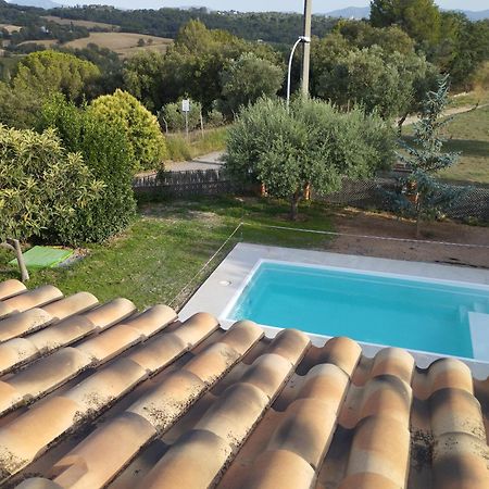 Casa Familiar Con Piscina Villa Llica d'Amunt Ngoại thất bức ảnh