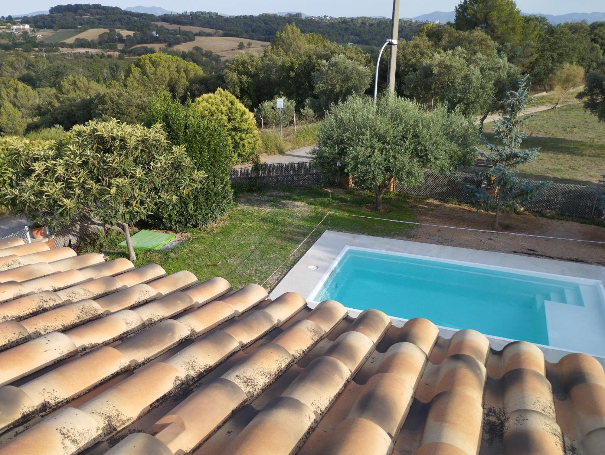 Casa Familiar Con Piscina Villa Llica d'Amunt Ngoại thất bức ảnh